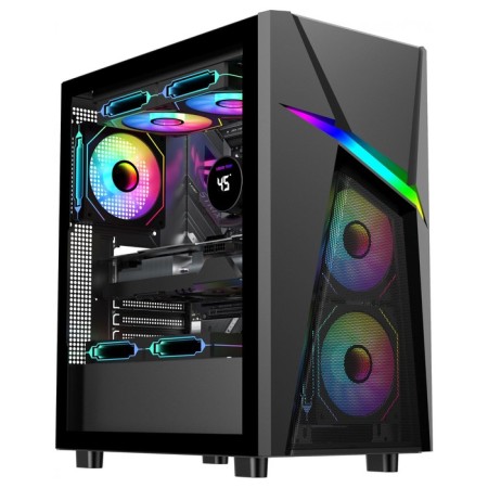 The GMNG GG-CC103 case without BP ATX 6x120mm 2x140mm 1xusb2.0 1xusb3.0 Audio Bott PSU