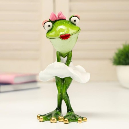 Souvenir Polystone Lak "Frog Monroe" 16.5x8.2x9.5 cm