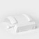 Toilet paper holder, white color