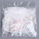 Set for creativity and decor "Featers White + Filler", Color Silver
