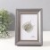 Photo frame plastic 10x15 cm "Gabriel" gray with silver strip 2.2x14x19 cm