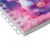 Notebook Gift Book on the comb 80l, line, color block, PVC Cat cover 3D (17.6x13.5cm) 105