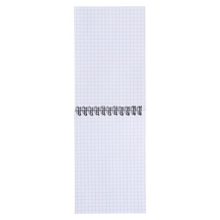 STOCKENOT on spirals A5, 80 sheets, cage, Erichkrause "Spiralblock", cardboard cover, firm substrate, offset unit, 100%white, microperforation, mix-2
