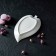 Serving dish "Linden", 20 × 13 × 2 cm, white color