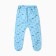Children's sliders, blue/raccoon color, height 74