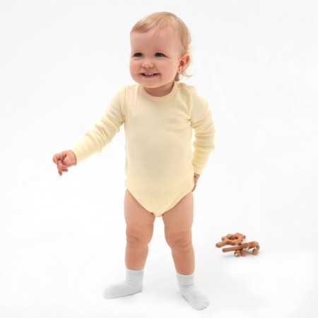 Body kit Minaku: Basic Line Baby, Milk/Cream Color, Height 86-92-5
