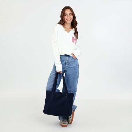 Bag-tout on lightning, blue color-4