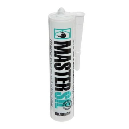 Sealant Mastersil, silicone, neutral, gray, 310 ml