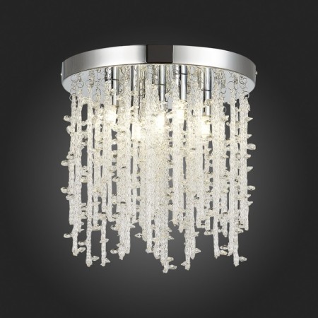 Ceiling EVOLUCE lamp. Sle103302-05. Lucchio. 5x3 W, G9, 30x30x28.2 cm, chromium color-1