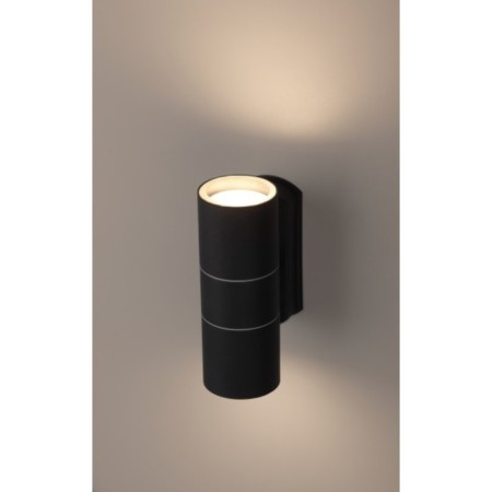 Decorative backlight 2xgu10 Max35W IP54, black color (20/540)