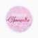Setting icons "for a small princess", d = 56 mm, mix