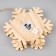 Christmas tree toy "Snowman and deer", from batteries, glow warm white