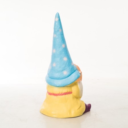 Garden Figure "Dwarf Nevil" Blue, 43x38x85cm-2