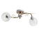 Causte "Viva" 2he27 40W white-gold 56x23x23 cm Bayerlux