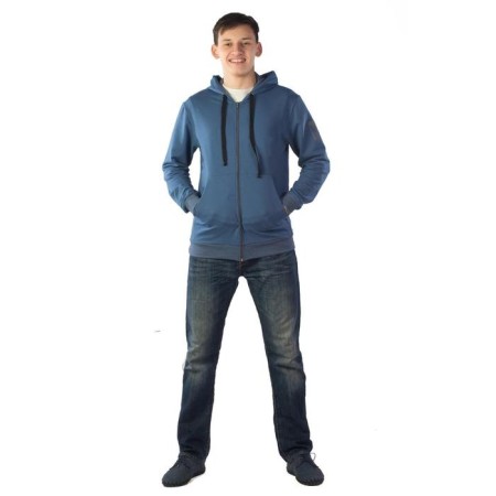 Hoods male, size 48, indigo color-2