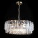 Suspended chandelier Citilux “Foundation” CL303223, 12X60W, E14, brown color