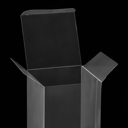 Folding box from PVC 6 x 6 x 10 cm-2