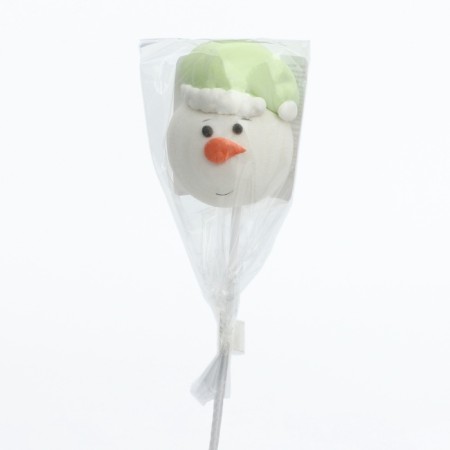 Marshamallow on the stick "Snowman" head-3