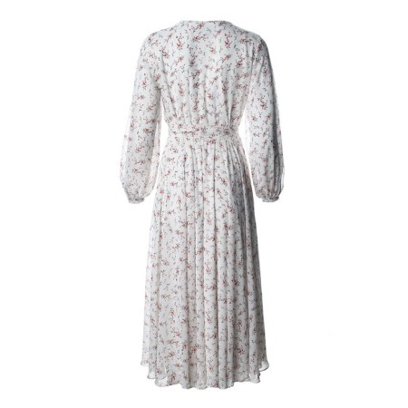 Women's dress with a MIST MIDi belt, size 44, white-7
