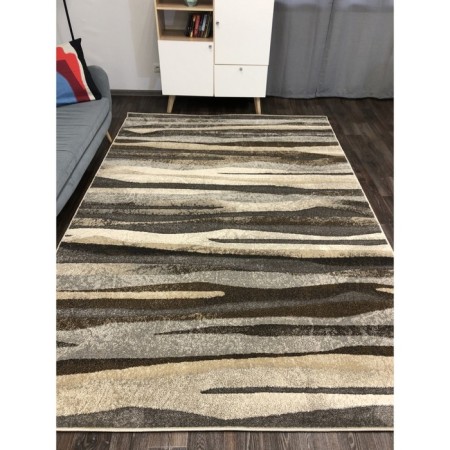 Rectangular carpet Merinos Ibiza, size 200x290 cm, color-grray color-3