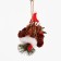 Decorative suspension "Bird in the New Year's cap" 15 × 6 × 13 cm