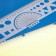 A4 college, 96 sheets in a cage on the crest Diamond Neon, plastic cover, yellow
