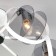 Ceiling lamp in the style of loft Gallo, 60W, E14, 85x85x18.5 cm