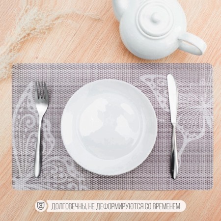 Serving napkin on the table "Butterflies", 26 × 41 cm, set 4 pcs-2