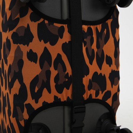 Coverage for a suitcase 28 ", brown color-4