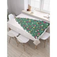 The tablecloth 
