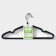 Shoulders - Manzers for clothing Anti -slip Dolyana, 40 × 20 cm, 10 pcs, black color