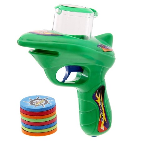 Disco Stryk pistol, shoots with discs, MIX colors-2