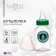 YES MILK flame bottle, classic throat, 150 ml., 0 months, cylinder, green color