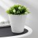 Kashpo for flowers with an insert "Valencia", 2 l, white color