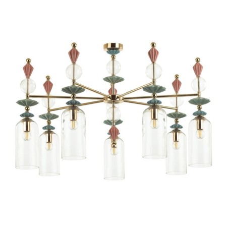 Bizet chandelier, 7x40W E14, color gold, IP20