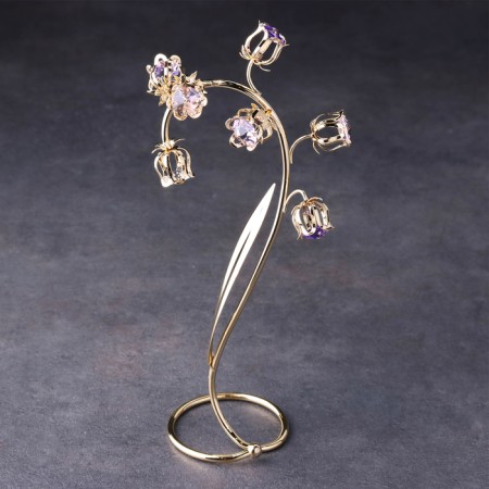 Souvenir "Tulips", with crystals, 22.5x11x6 cm-3