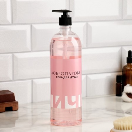 Shower gel "Lichi" 1000 ml with a dispenser-3