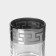 Set of glass drinking "Nero", 7 items: Capherine 500 ml, piles 50 ml, silver color