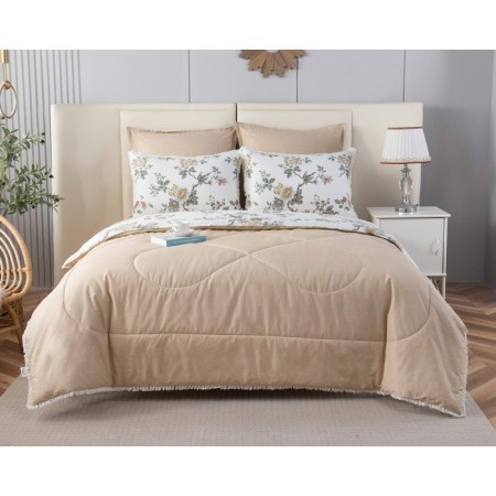 Set 1.5 joint venture: blanket 150x210 cm, sheet 180x230 cm, pillowcases 50x70 cm - 2 pcs-1