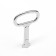 Tundra lock key, F-shaped
