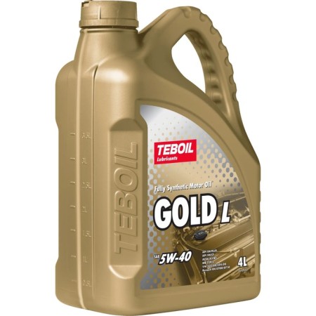 Motor oil Teboil Gold L 5W-40, synthetic, 4 liters-1