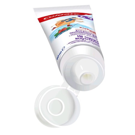 Colgate toothpaste "strawberries and mint", nursery, from 6-9 years old, with fluoride, 60 ml-1