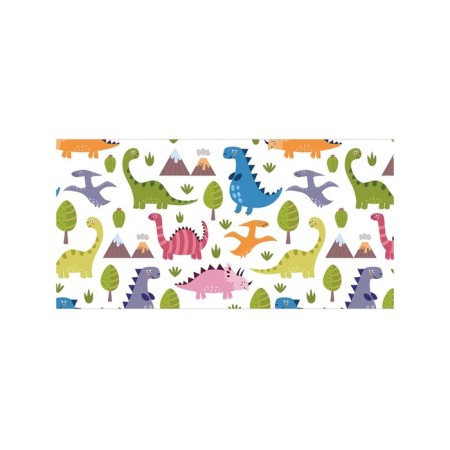 Basket for storage of things "Color dinosaurs", size 35x50 cm-1