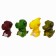 Antistress toy "Puccious dinosaur", in showbox