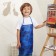 Apron Children's Ethel "Blue Militari", 49 x 39 cm
