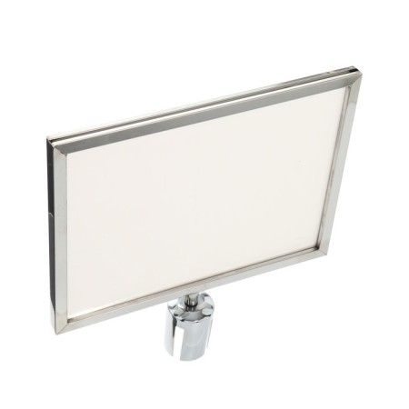 Information frame A3, 42 x 32 cm, d = 6.5 cm, horizontal, silver-2