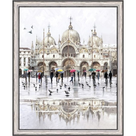 Reproduction of the picture "Square San Marko", 40x50, frame (45-700)