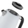 Electric kettle KitFort KT-6121-2, metal, 1.7 l, 2200 watts, adjustment t °, white