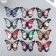 Magnet Plastic "Butterfly. Winter Tale" Set 12 pcs mix 10 cm