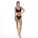 Cowards women's thongs, black color, size 44